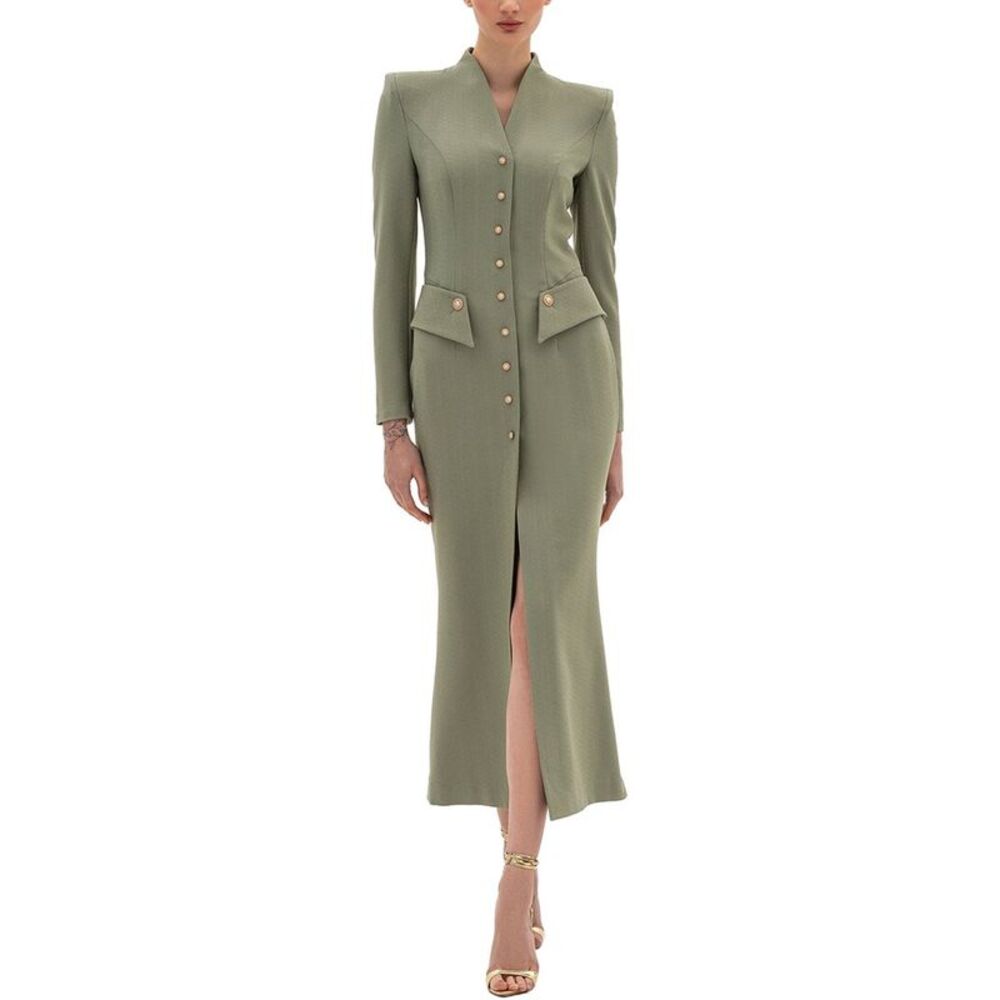 Bgl Womens  Midi Dress, Green